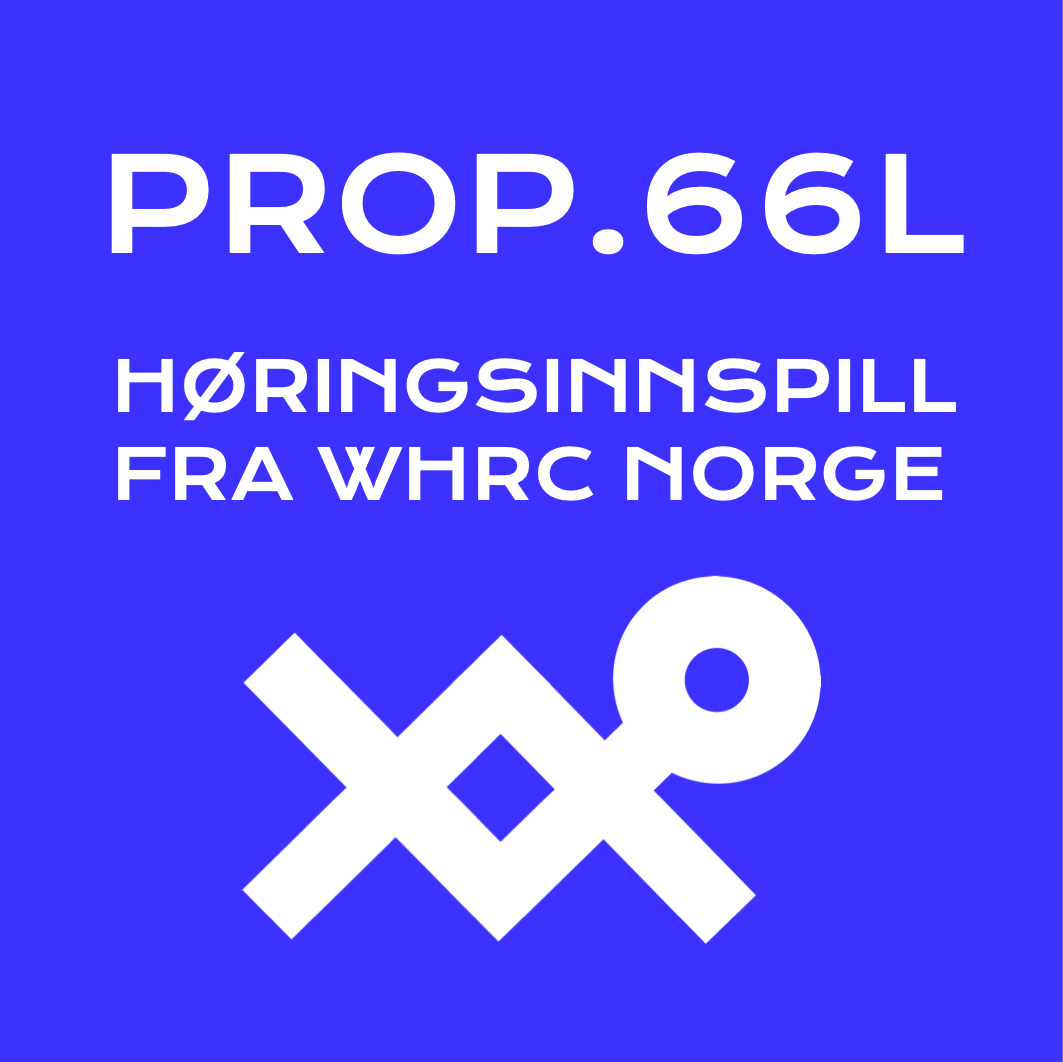 Høringsinnspill fra WHRC Norge