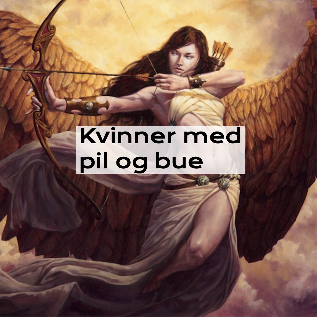 Kvinner med pil og bue